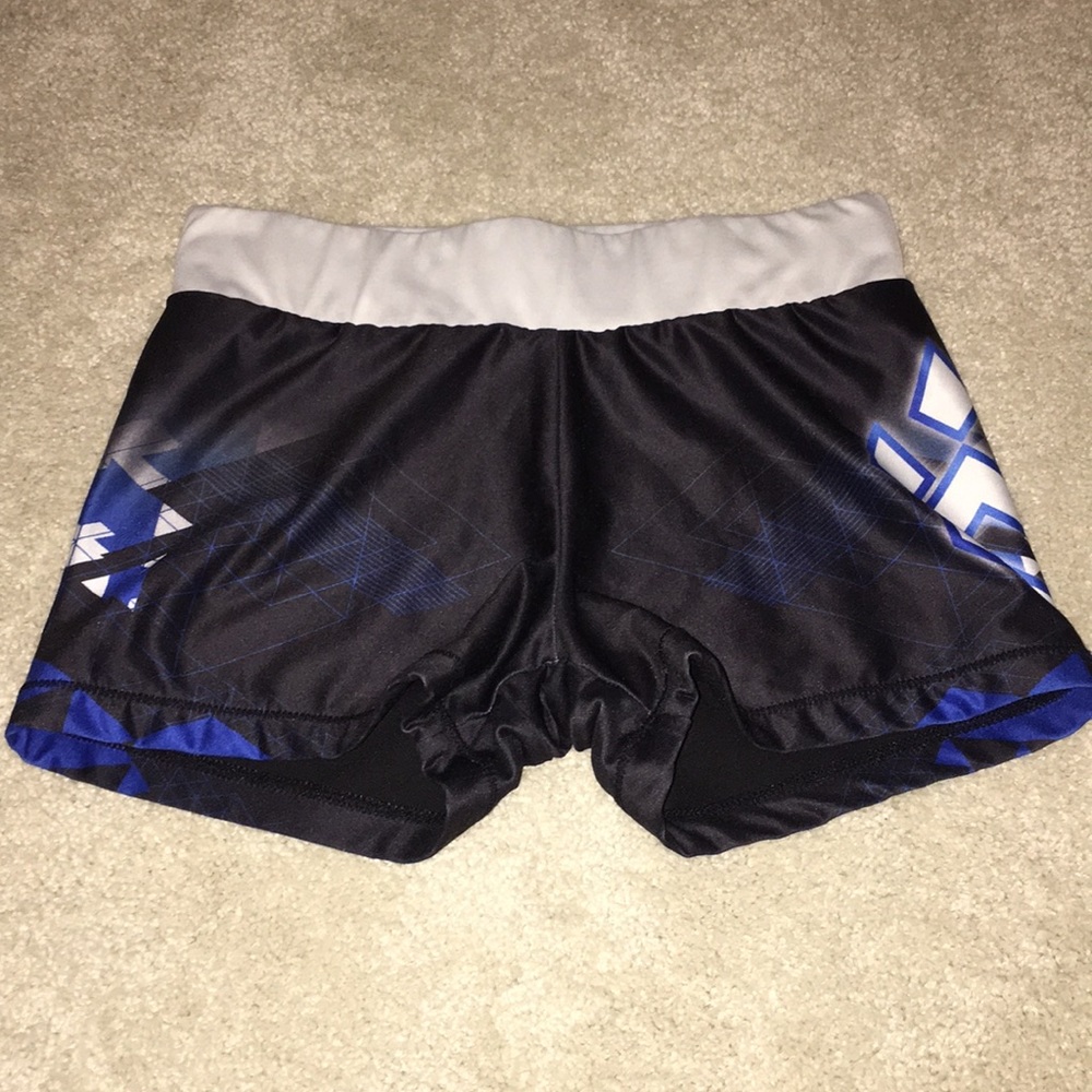 CA practice wear: Kaleidoscope shorts